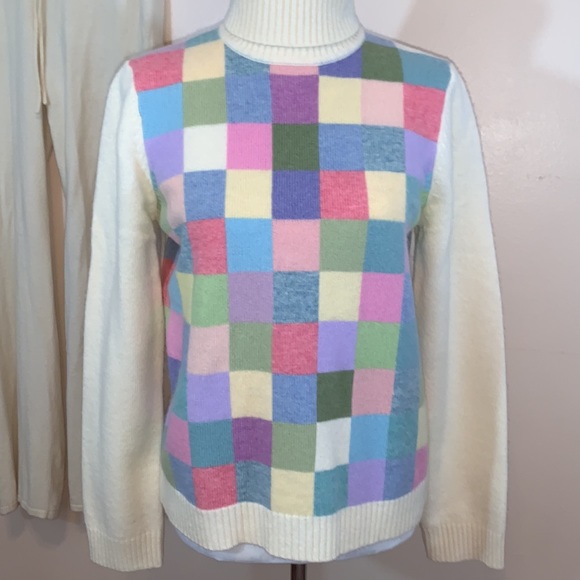 Jones New York Vintage Lambswool Turtleneck Sweater - Picture 4 of 8